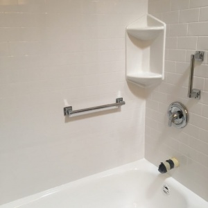 Subway Tile with Bathtub